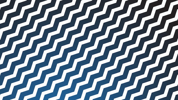 Blue zig zag seamless pattern background wallpaper vector image for backdrop or fashion design