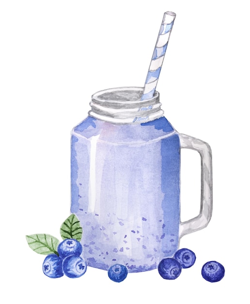 Blueberry smoothie