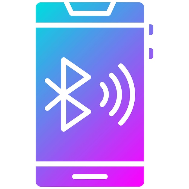 Vector bluetooth connect vector illustration style