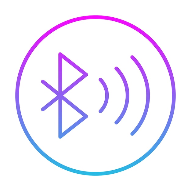 Vector bluetooth icon