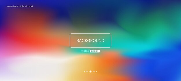 Blurred gradient fluid neon colourful watercolour abstract background for your business design