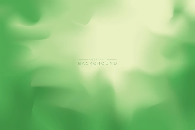 Blurred gradient green abstract textured background