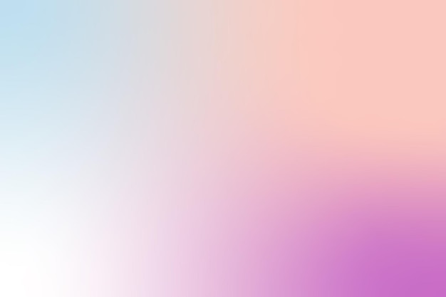 Vector a blurry image of a multicoloured gradient background