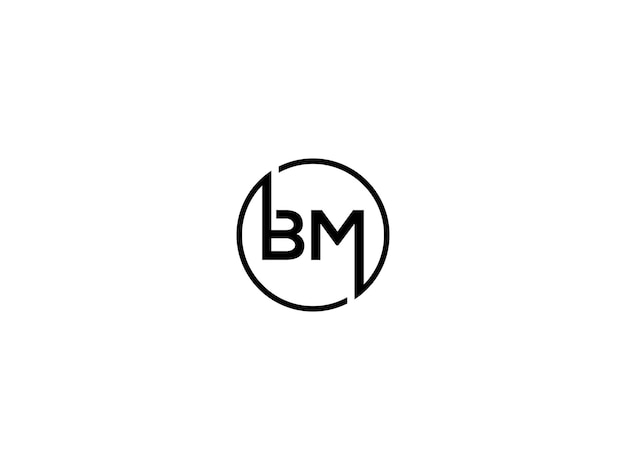 BM  logo design