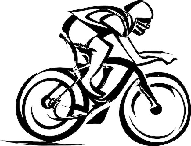 BMX Bike Vector Art