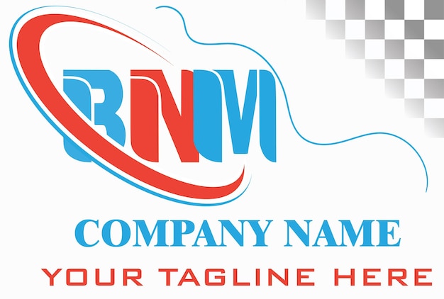 BNM Letter Logo Design