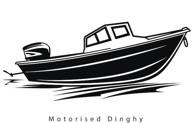 Boat logo design Yacht Speed boat and Vacation logo concept