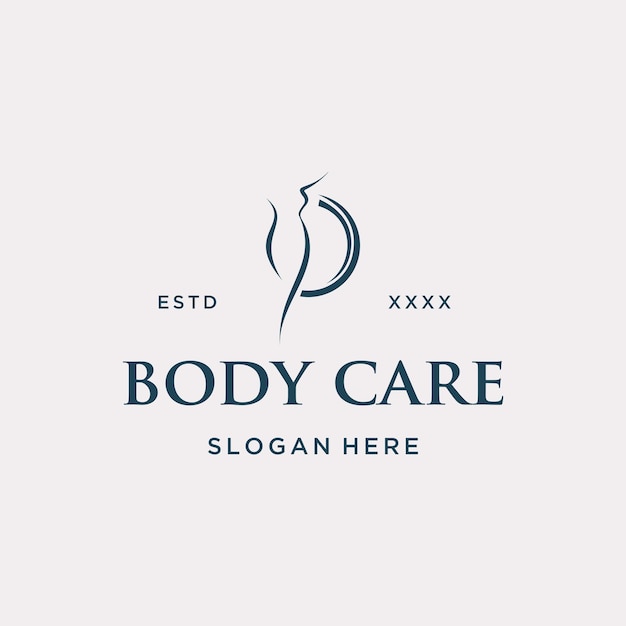 Body care logo vector illustration