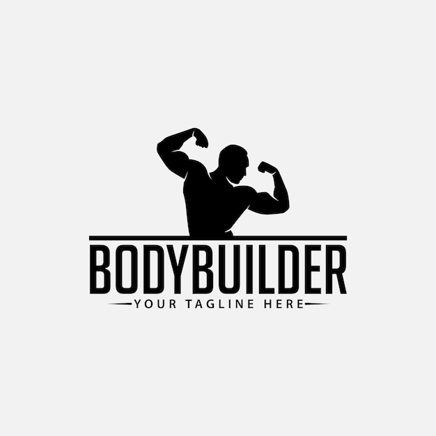 bodybuilder logo