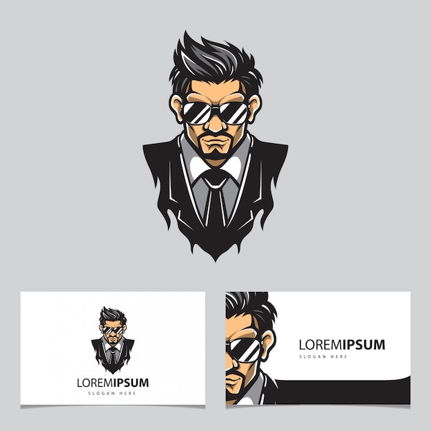 Bodyguard logo and business card