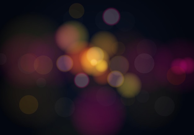 Bokeh light background