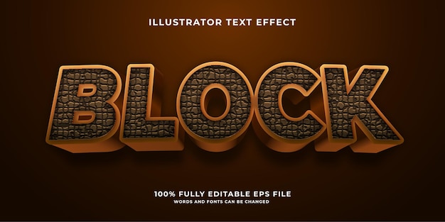 Bold Concrete Rock Editable Text Effect