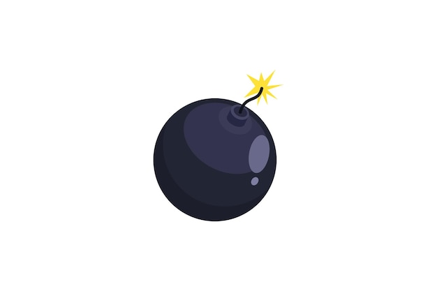 Bomb icon illustration