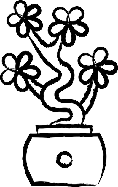 bonsai vector illustration