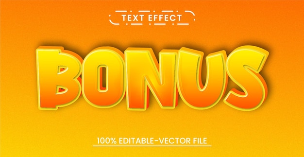 Bonus Creative editable 3d text effect