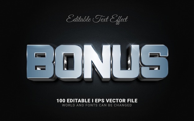 Bonus text effect