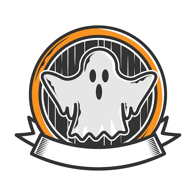 Boo Halloween Badge