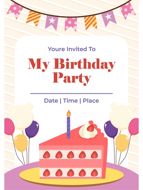 a book about my birthday party is titled my birthday party