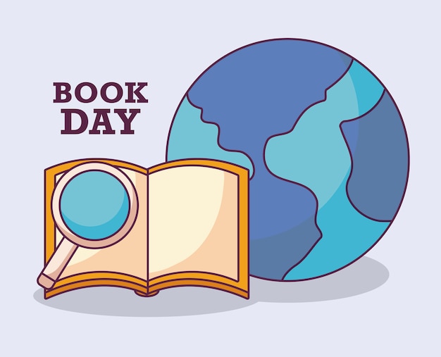 book day international with planet earth