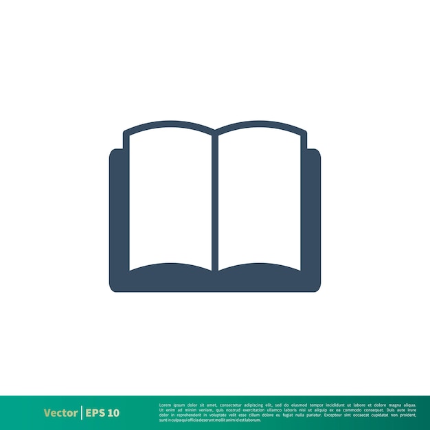 Book Education Icon Vector Logo Template Illustration Design Vector EPS 10