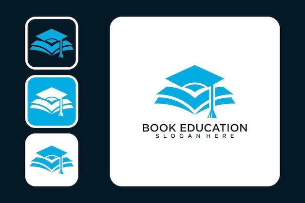 book education logo design