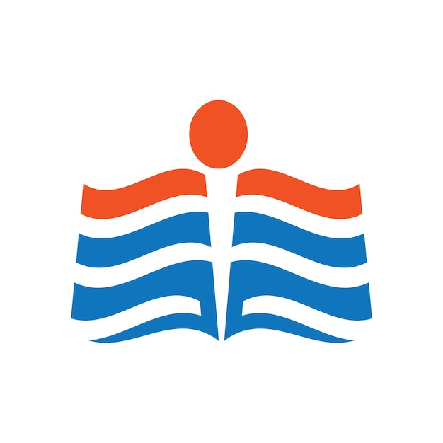 Book education logo templat