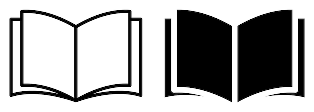 Book icon set