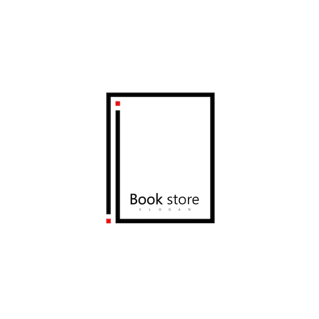 Book logo design symbol vector