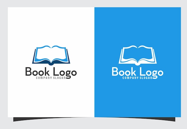 book logo design