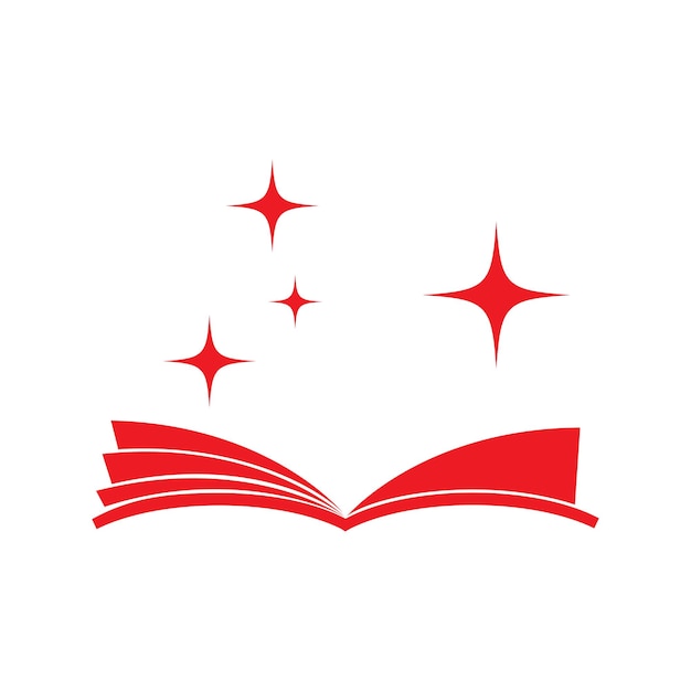 Book logo icon vektor