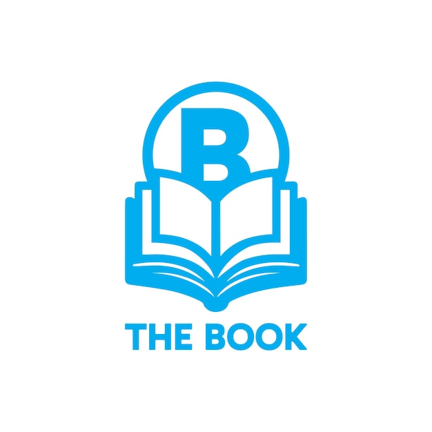 The Book logo and sign design