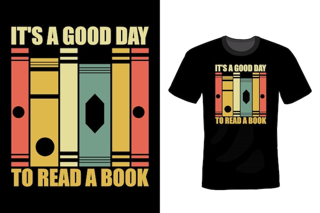 Book lover T shirt design, typography, vintage