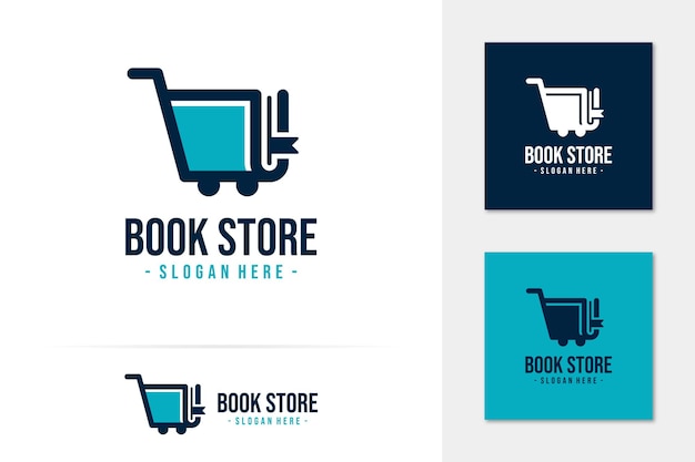 Book store logo vector