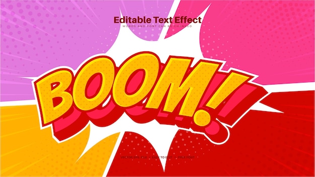 Boom Text Effect