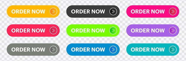 Boost ecommerce with Order Now button vector