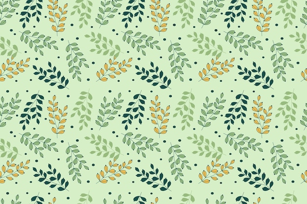 botanical background pattern