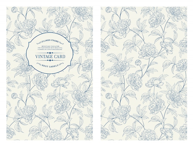 Botanical cover design.