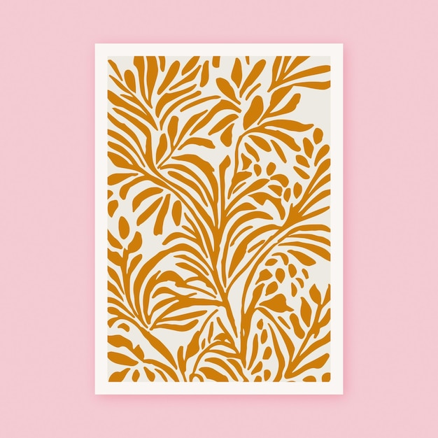 Botanical Cut Outs Matisse Style