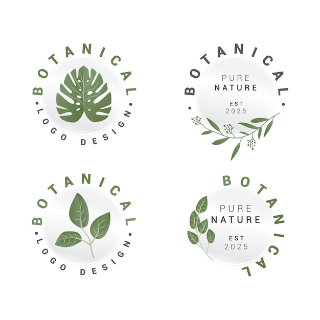 Botanical Floral Logo Collection