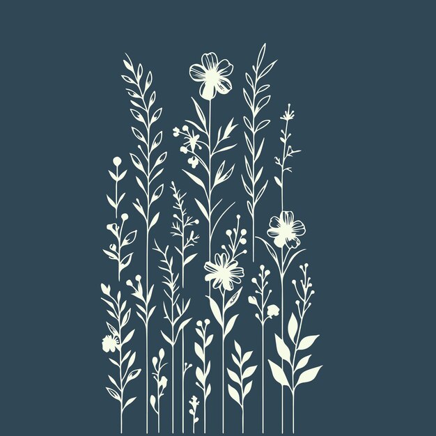 Vector botanical icon mega collection illustration design