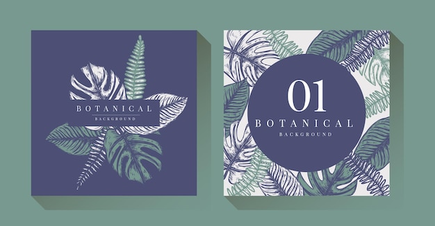 Botanical Illustration Background