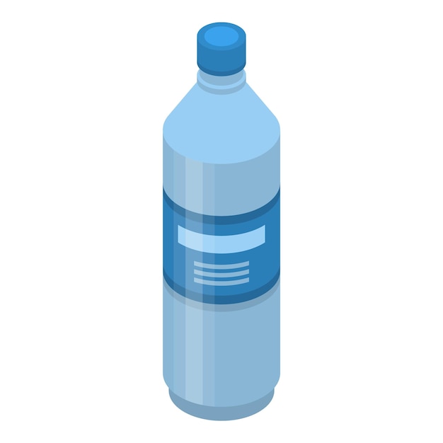 Bottle cleaner icon Isometric of bottle cleaner vector icon for web design isolated on white background