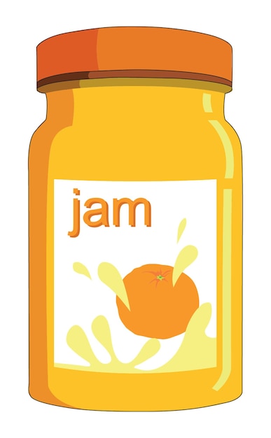 Bottle of jam