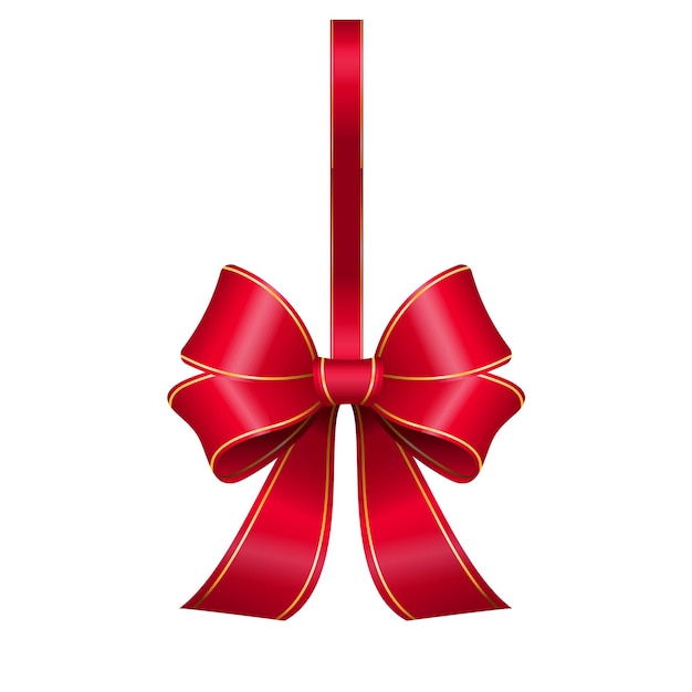 bow ribbon christmas decorative isolated icon