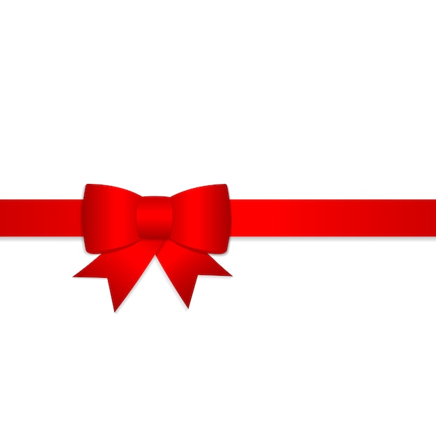 Bow with ribbon