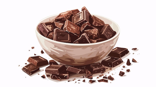 a bowl of chocolates with a bowl of chocolates in it