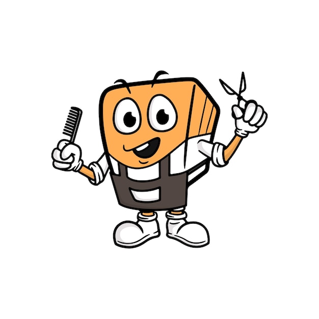 Box cartoon character