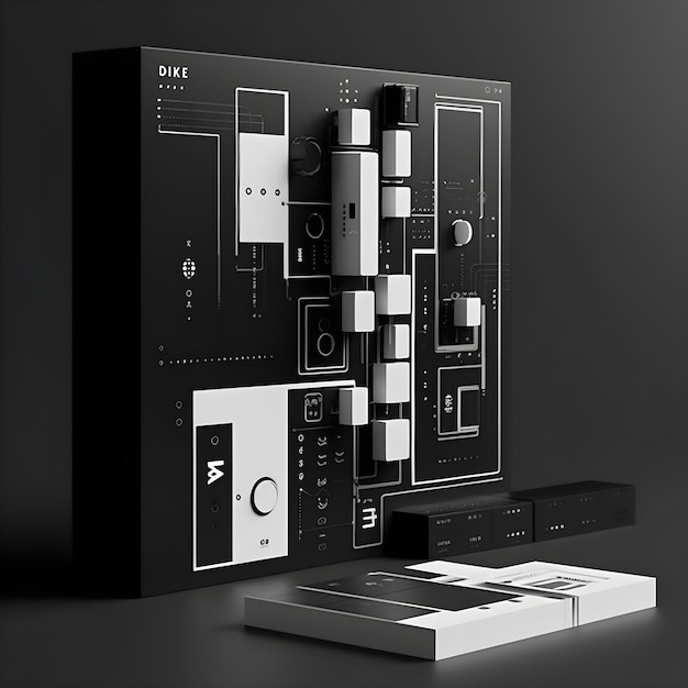 Box mockup design Packaging visualization virtual box prototyping and box design presentation