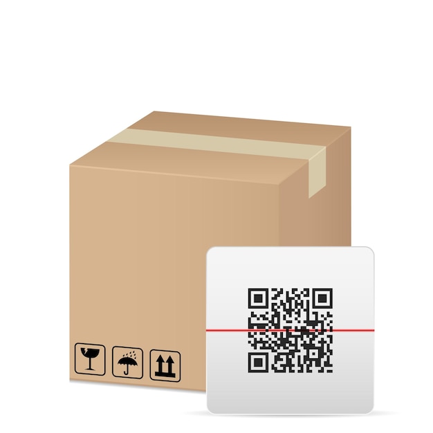 Box and QR code