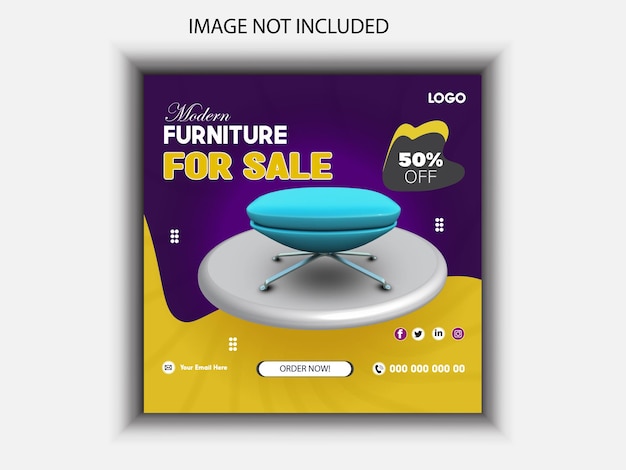 a box that says  image of furniture for sale